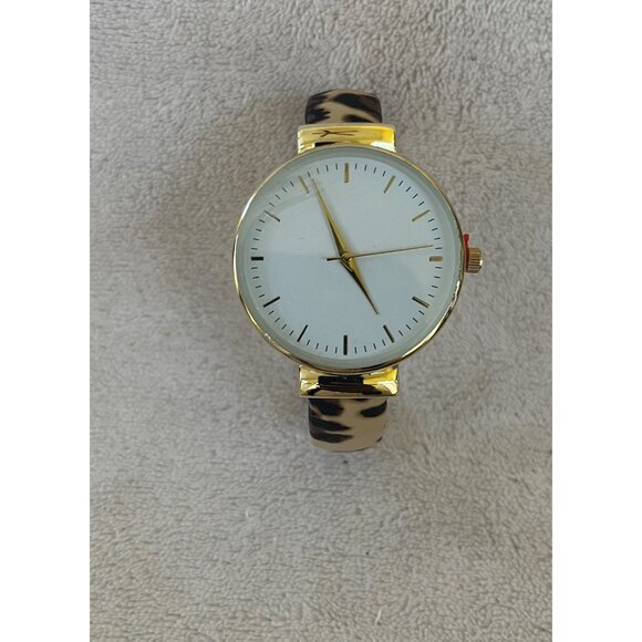 Kat + Bryn Women’s Leopard Print Watch Stylish Fashion Animal Print - Picture 2 of 5